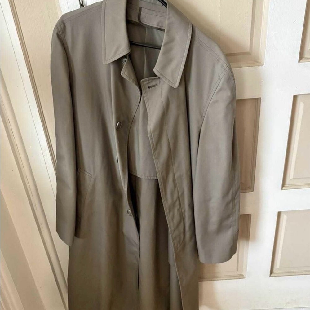 Men’s LONDON FOG Unlined Trench Coat (42 Long)